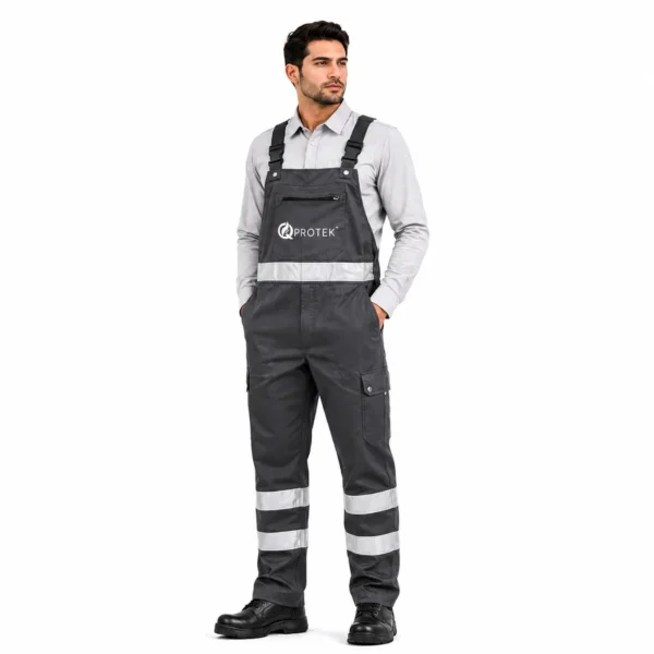High Visibility Reflective Bib Overall / Dungaree